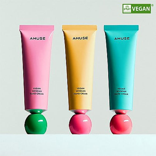 [AMUSE] Vegan Soybean Hand Cream (3 types)